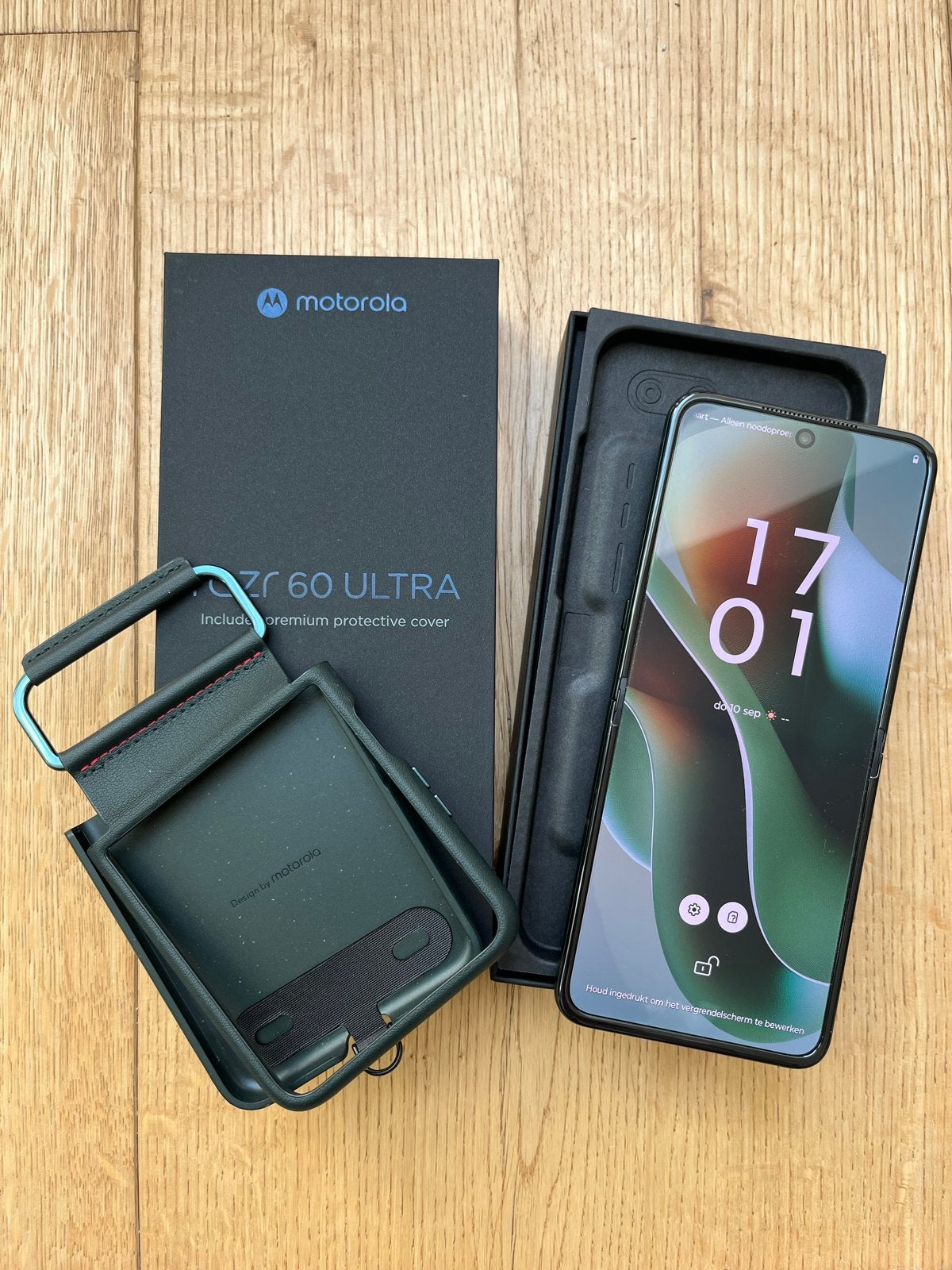 Motorola Razr 60 Ultra Groen 512gb - Zo goed als nieuw, Telecommunicatie, Touchscreen, Inklapmodel, Ophalen of Verzenden, Zo goed als nieuw