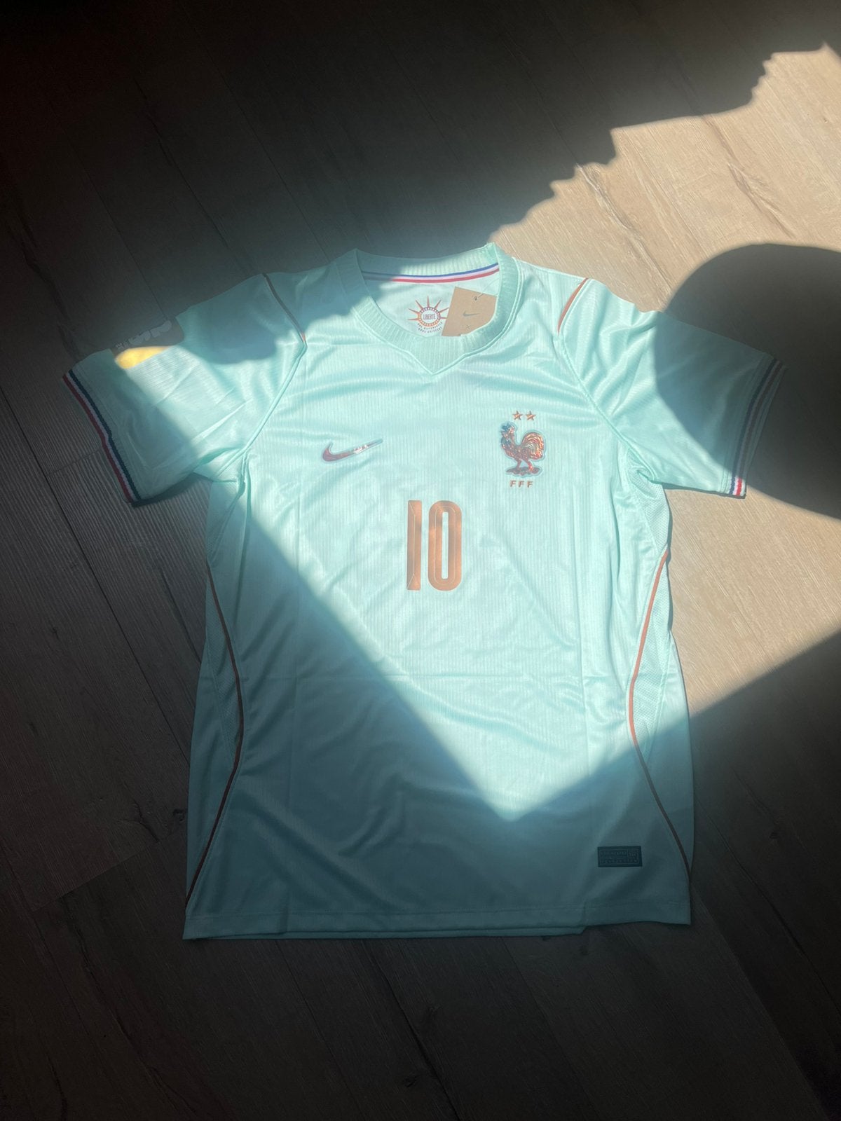 Frankrijk voetbalshirt, Ophalen of Verzenden, Zo goed als nieuw, Blauw, Voetbal