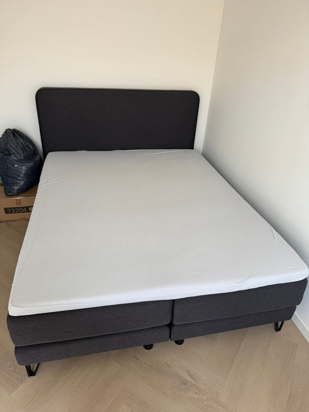 Tweepersoons boxspring Swiss Sense 160x200, Ophalen, Zo goed als nieuw, Tweepersoons, 160 cm