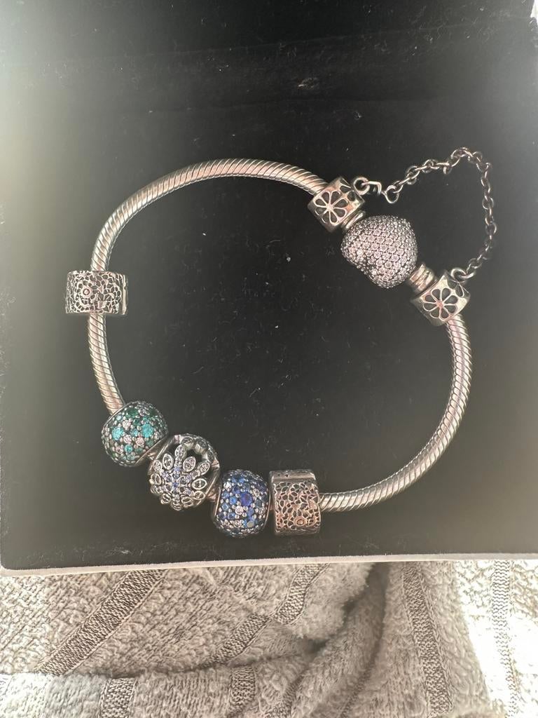 Pandora Bracelet, Ophalen of Verzenden, Zo goed als nieuw, Zilver