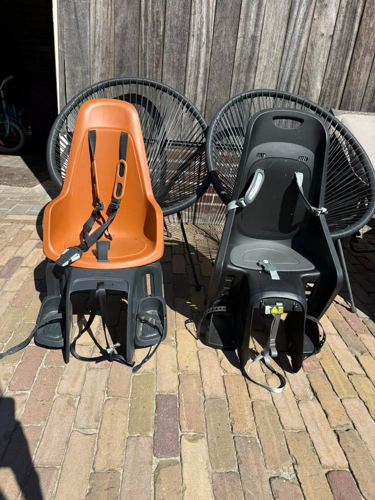 2x fiets stoeltje te koop, Ophalen, Zo goed als nieuw