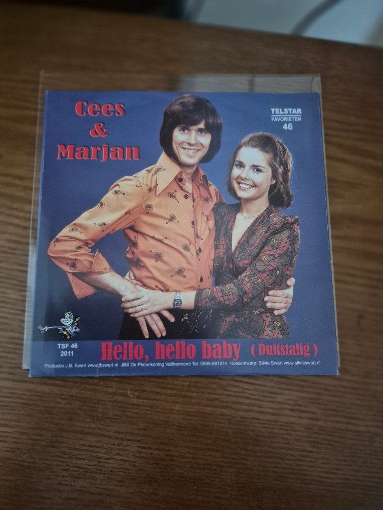 Cees en Marjan, Ophalen of Verzenden, Zo goed als nieuw, 7 inch, Levenslied of Smartlap