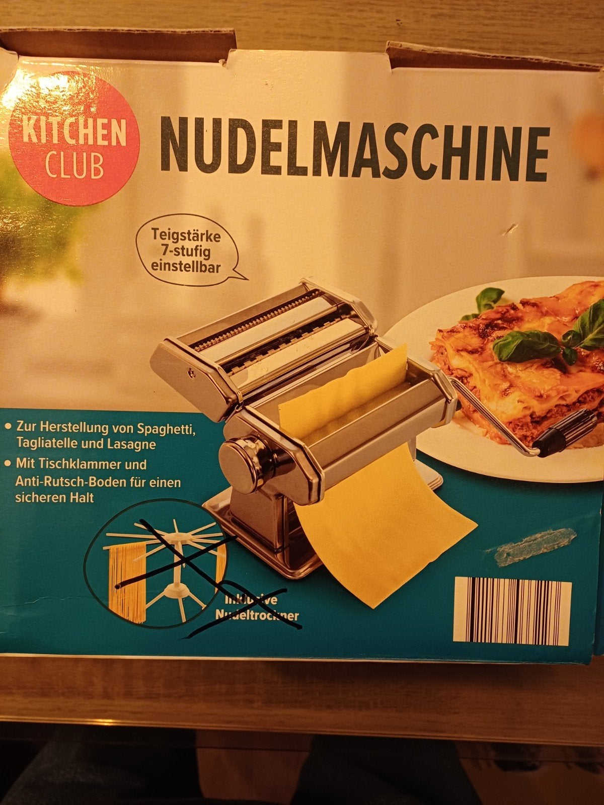 Nieuwe Pastamachine - 7 standen, Pastamachine, Ophalen of Verzenden, Nieuw