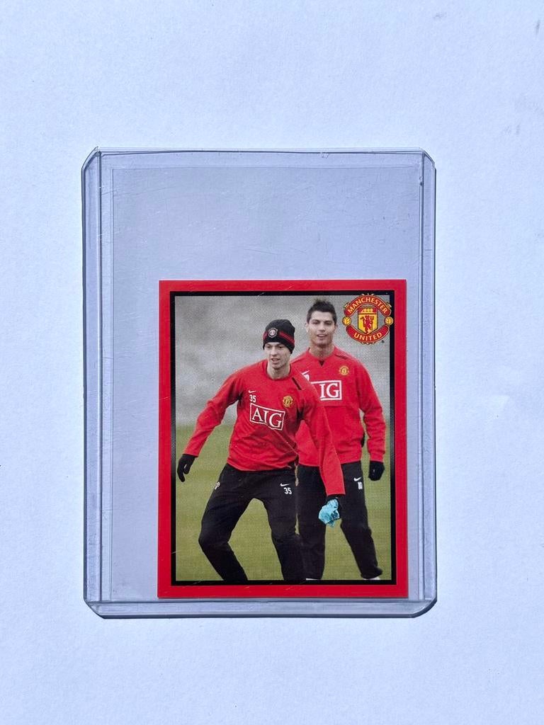 Cristiano Ronaldo 2008 Panini Manchester United sticker 142, Ophalen of Verzenden, Nieuw, Sticker