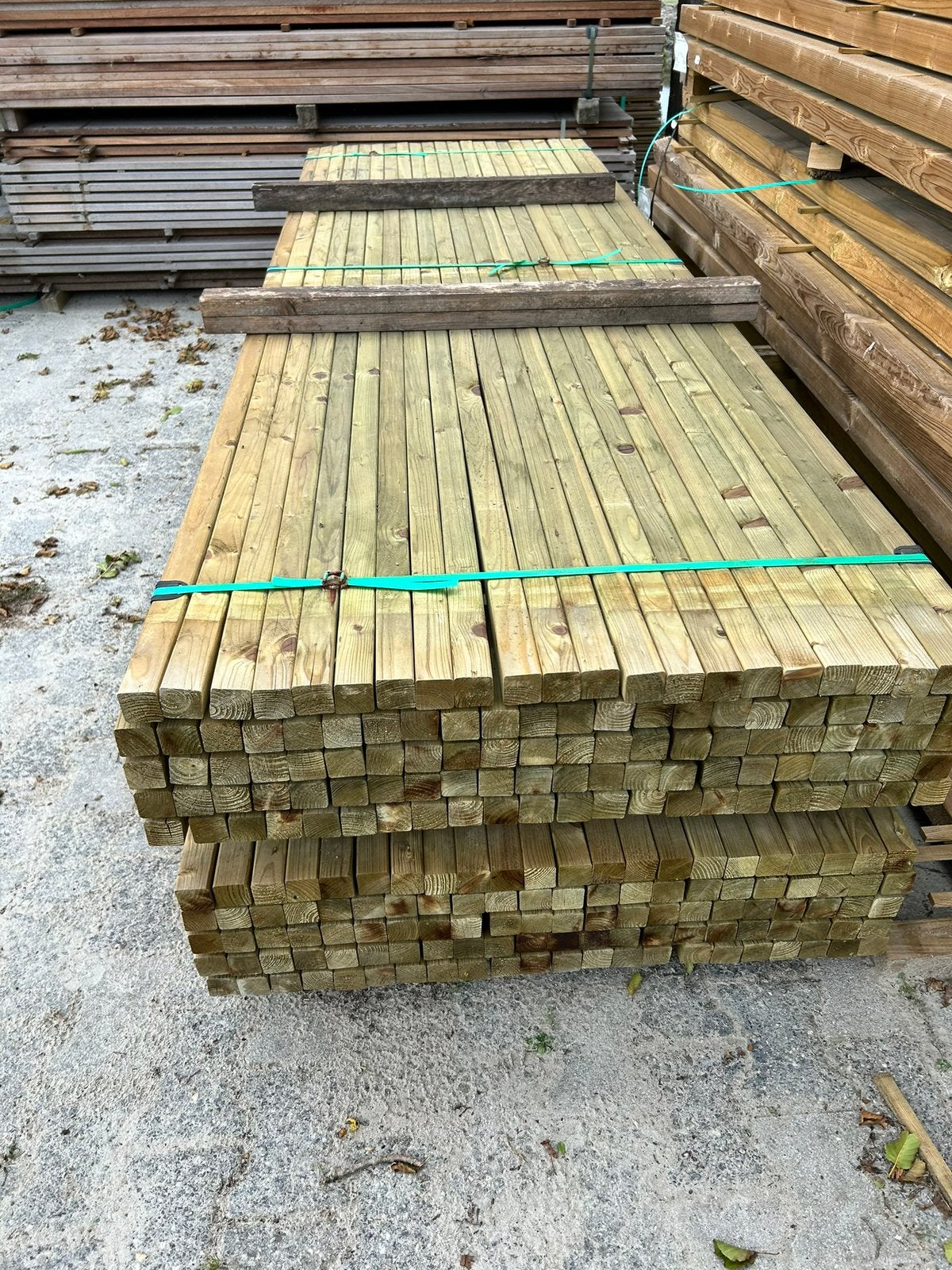 Geimpregneerde regel 45x45 mm, Tuin en Terras, Nieuw, Ophalen of Verzenden, Hardhout, 250 cm of meer