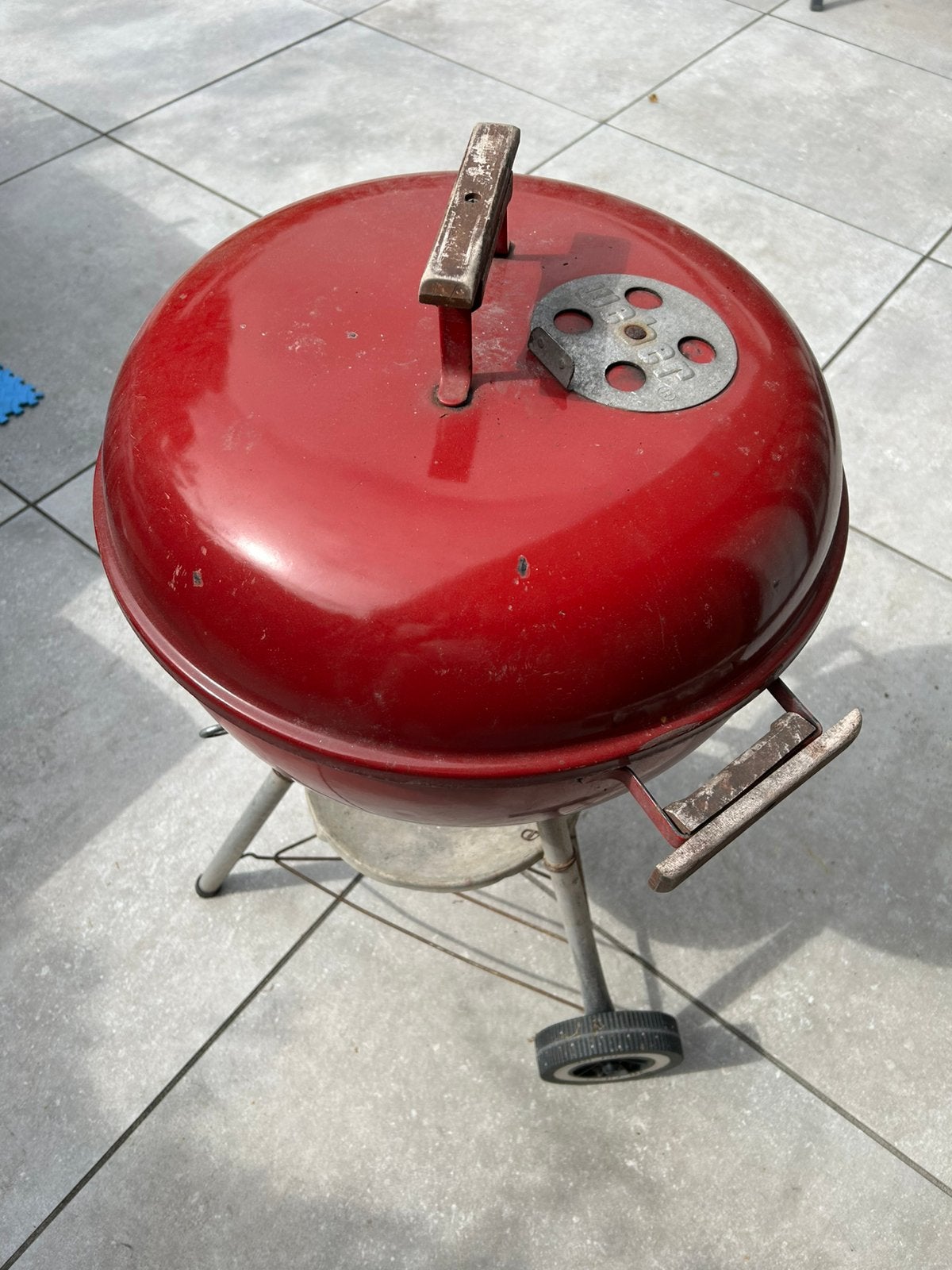 Weber BBQ houten grepen, opknapper, Ophalen, Gebruikt