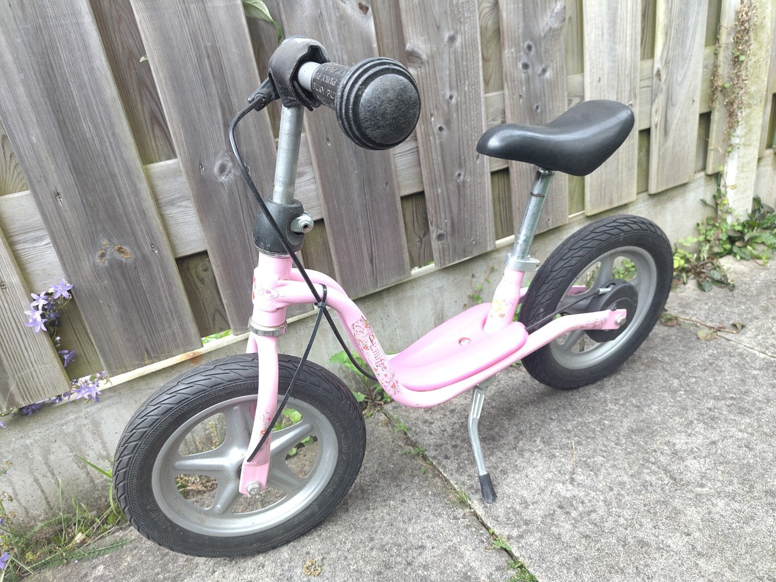 Roze Puky Loopfietsje Prinses Lillifee met rem, Kinderen en Baby's, Speelgoed | Buiten | Voertuigen en Loopfietsen, Gebruikt, Loopfiets