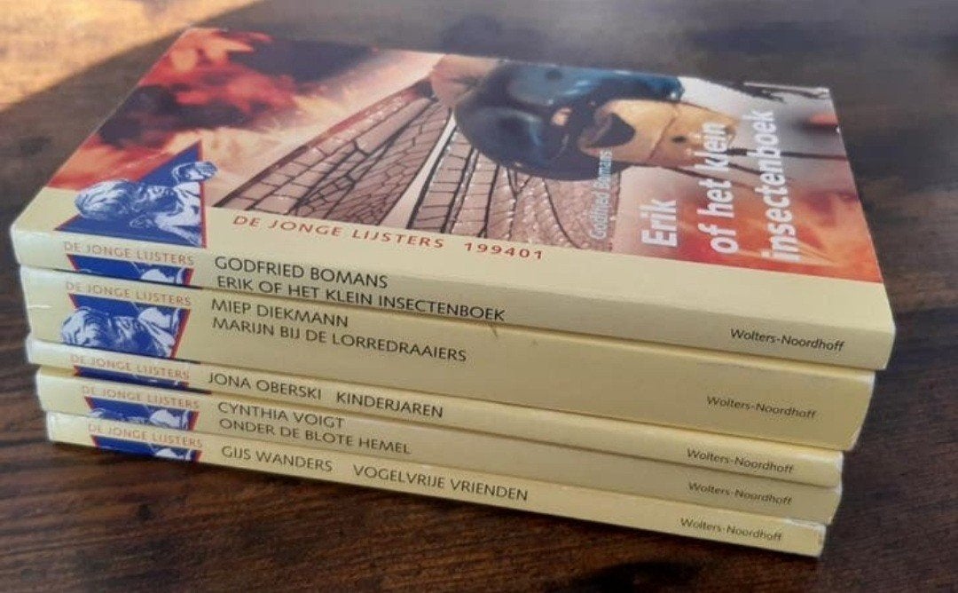 De Jonge Lijsters set (5 boeken) - Wolters-Noordhoff 1994, Ophalen of Verzenden