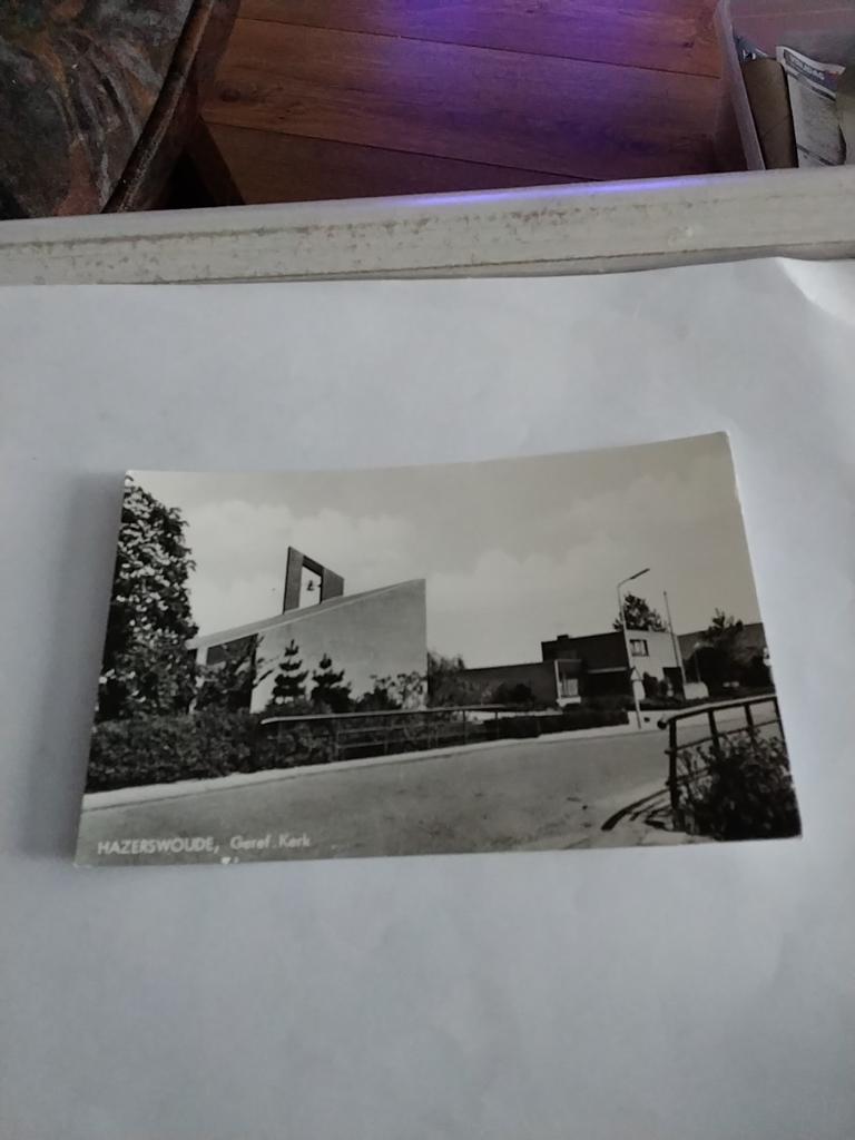 HAZERSWOUDE. GEREF. KERK, Ophalen of Verzenden, 1960 tot 1980, Groningen