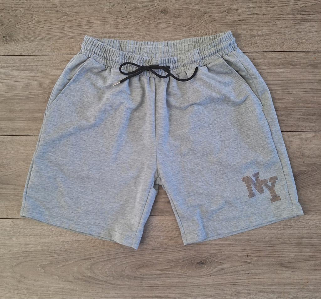 Romwe korte joggingbroek grijs maat M 38, Maat 38/40 (M), Ophalen of Verzenden, Zo goed als nieuw, Grijs