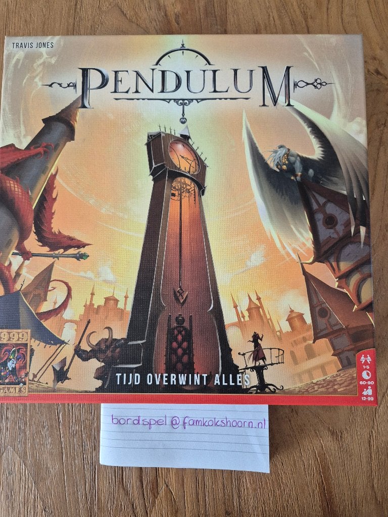 Pendulum, Een of twee spelers, Ophalen of Verzenden, Zo goed als nieuw, 999 Games