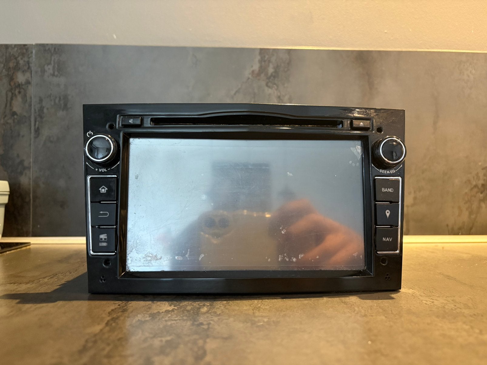 Dubbel din radio, Auto diversen, Autoradio's, Ophalen of Verzenden, Zo goed als nieuw