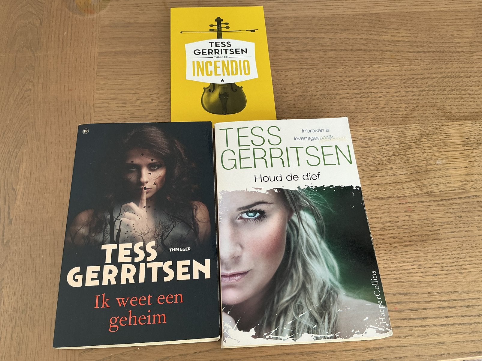 TESS GERITSSEN, Ophalen, Zo goed als nieuw