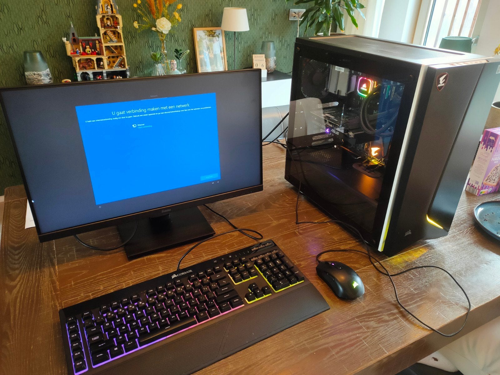 Mooie Game PC voor de beginner, Ophalen, Custom Build, AMD Ryzen 5, Zo goed als nieuw