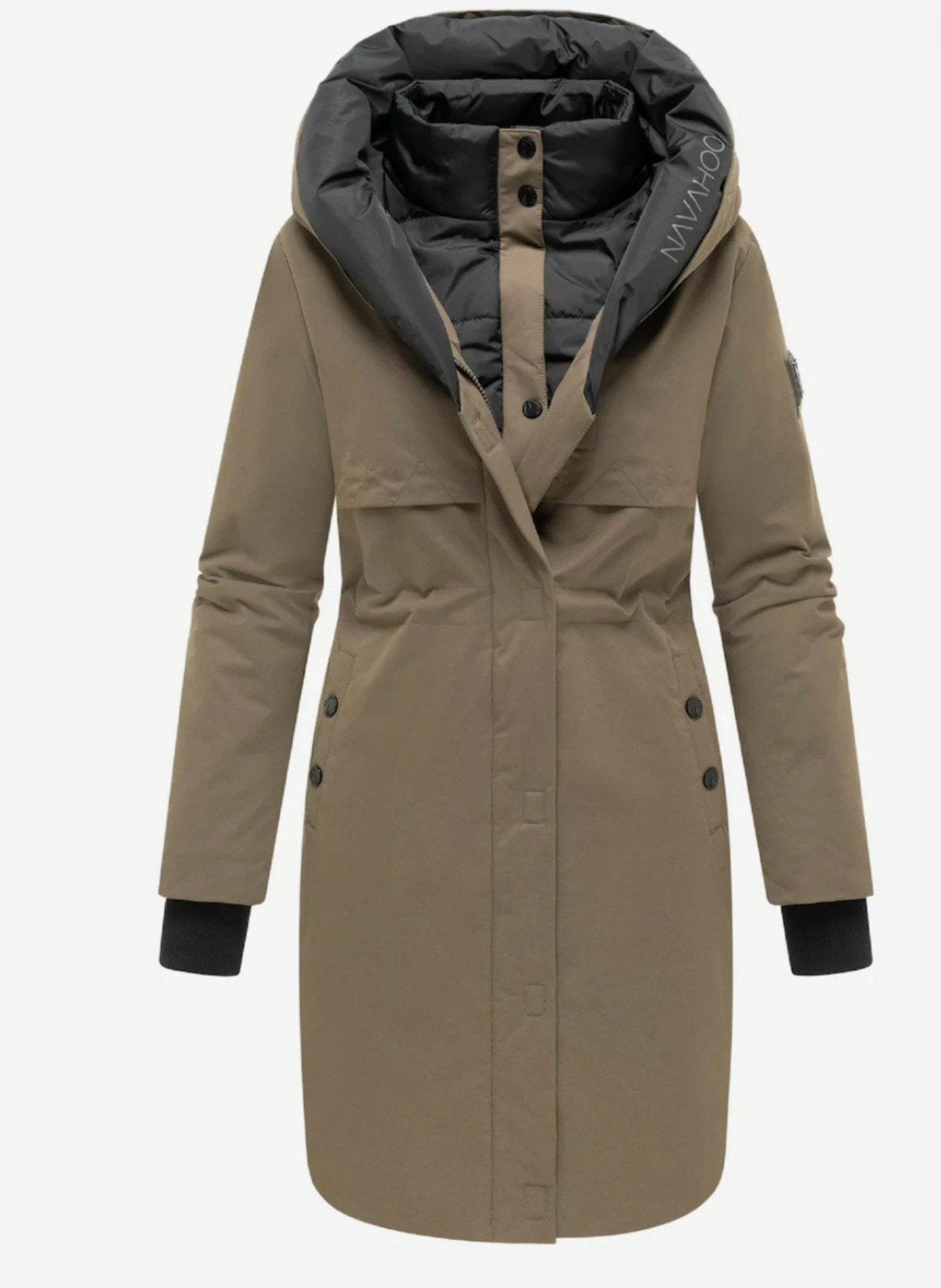 NAVAHOO Snowelf winterjas, Ophalen of Verzenden, Zo goed als nieuw, Maat 42/44 (L), Groen