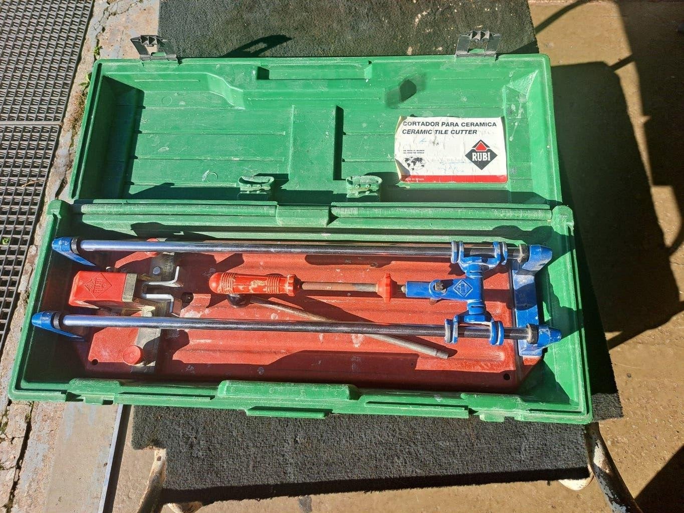 tegelsnijder rubi ts 40, Doe-het-zelf en Verbouw, Gebruikt, 60 cm of meer, Overige typen, Ophalen of Verzenden