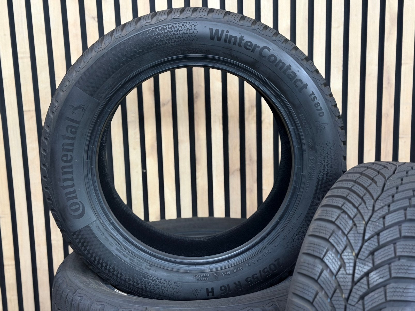 4x 205/55R16 Continental Winterbanden DEMO DOT25 €300 all in, Ophalen