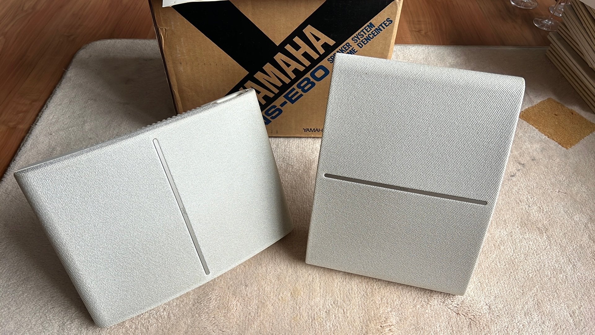 Yamaha surround speakers NS-E80, Ophalen of Verzenden, 60 tot 120 watt, Front, Rear of Stereo speakers, Overige merken