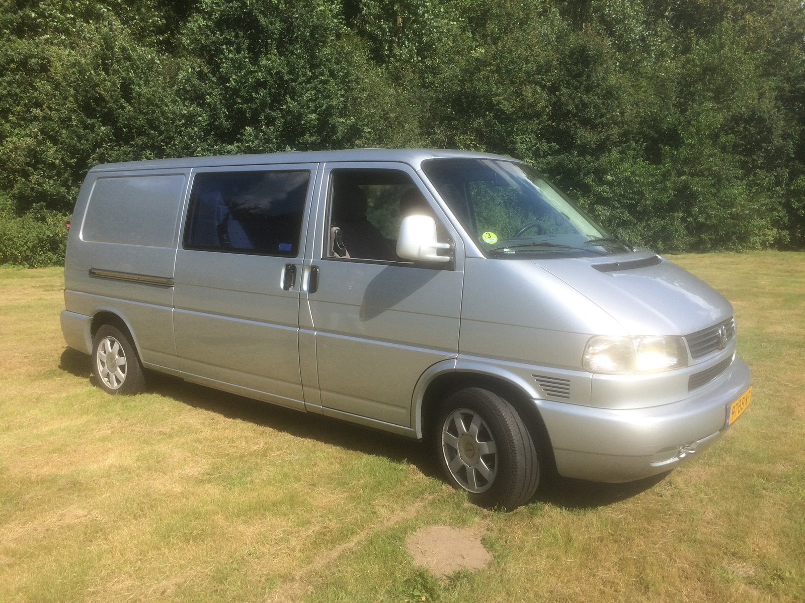 Volkswagen transporter T4 verlengd TDI, campermogelijkheden, Voorwielaandrijving, Volkswagen, Particulier, Zilver of Grijs