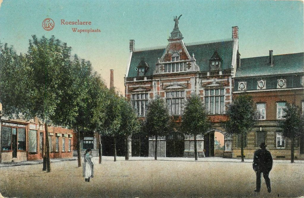379-082-023 Roeselare Wapenplaats, Ophalen of Verzenden, Voor 1920, Overig Europa