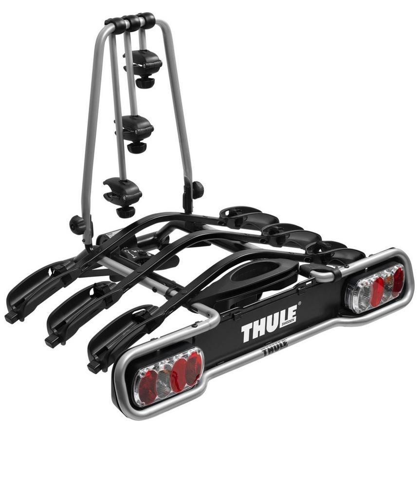 Thule fietsendrager voor 3 fietsen te huur, Auto diversen, Fietsendragers, Zo goed als nieuw, Trekhaakdrager, 3 fietsen of meer