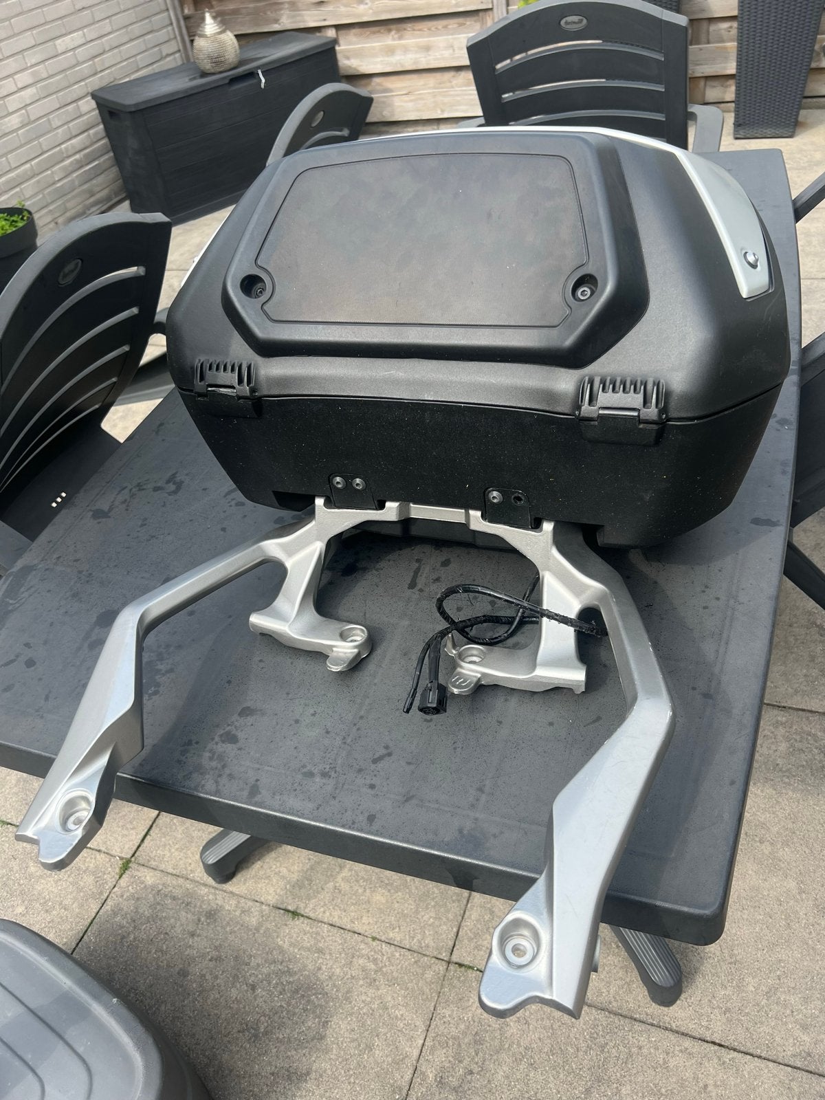 Originele Honda X-ADV 750 Topkoffer met Bevestiging 2021, Ophalen, Gebruikt
