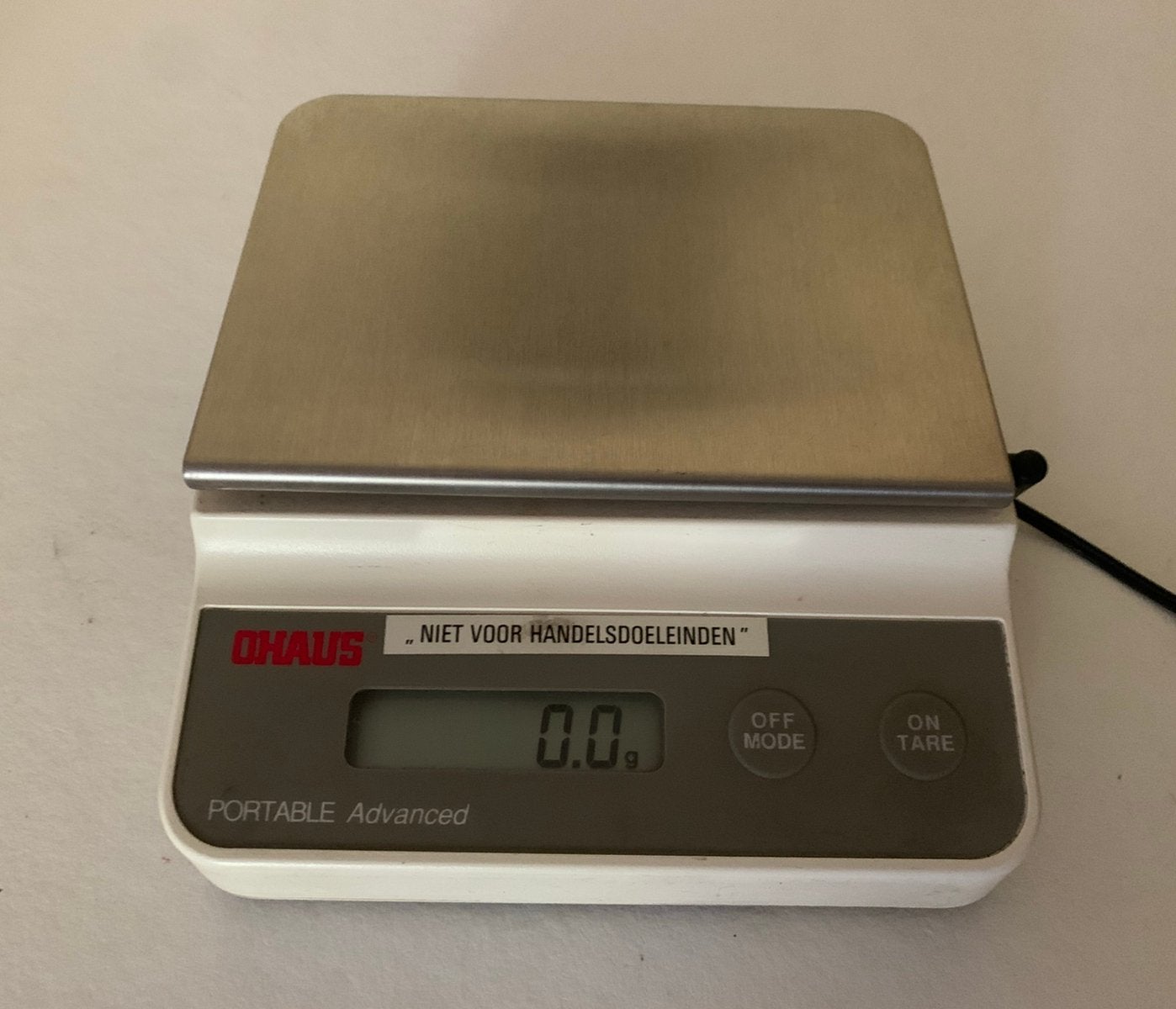 Ohaus portable advanced precisie weegschaal, Witgoed en Apparatuur, Weegschalen, Minder dan 10 kg, Ophalen of Verzenden, Overige typen
