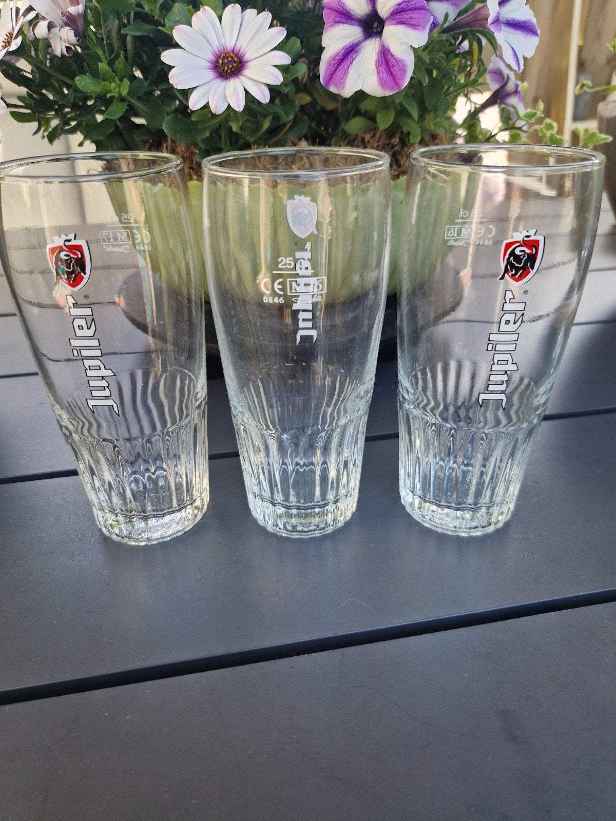 Jupiler bierglas, Verzamelen, Glas en Borrelglaasjes, Ophalen of Verzenden, Zo goed als nieuw, Bierglas