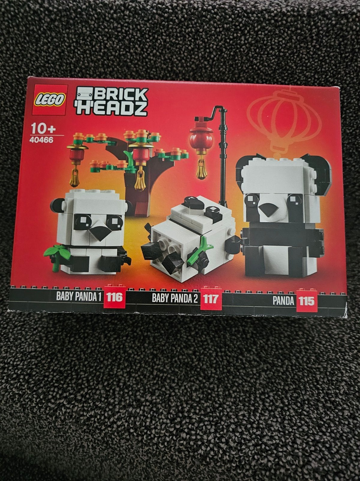Lego BrickHeadz 40466 Chinese Nieuwjaar Panda's, BrickHeadz, Lego, Nieuw, Ophalen of Verzenden