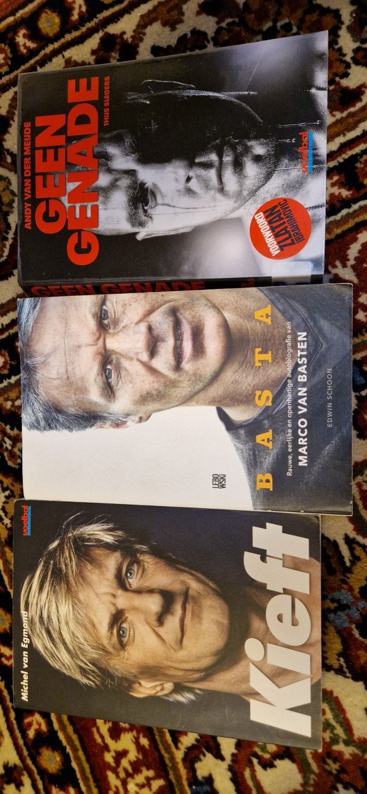 boeken over voetbalhelden, Ophalen of Verzenden