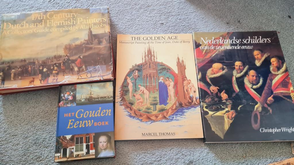 4 Boeken over schilders in de Gouden Eeuw, Boeken, Kunst en Cultuur | Beeldend, Gelezen, Schilder- en Tekenkunst, Ophalen of Verzenden