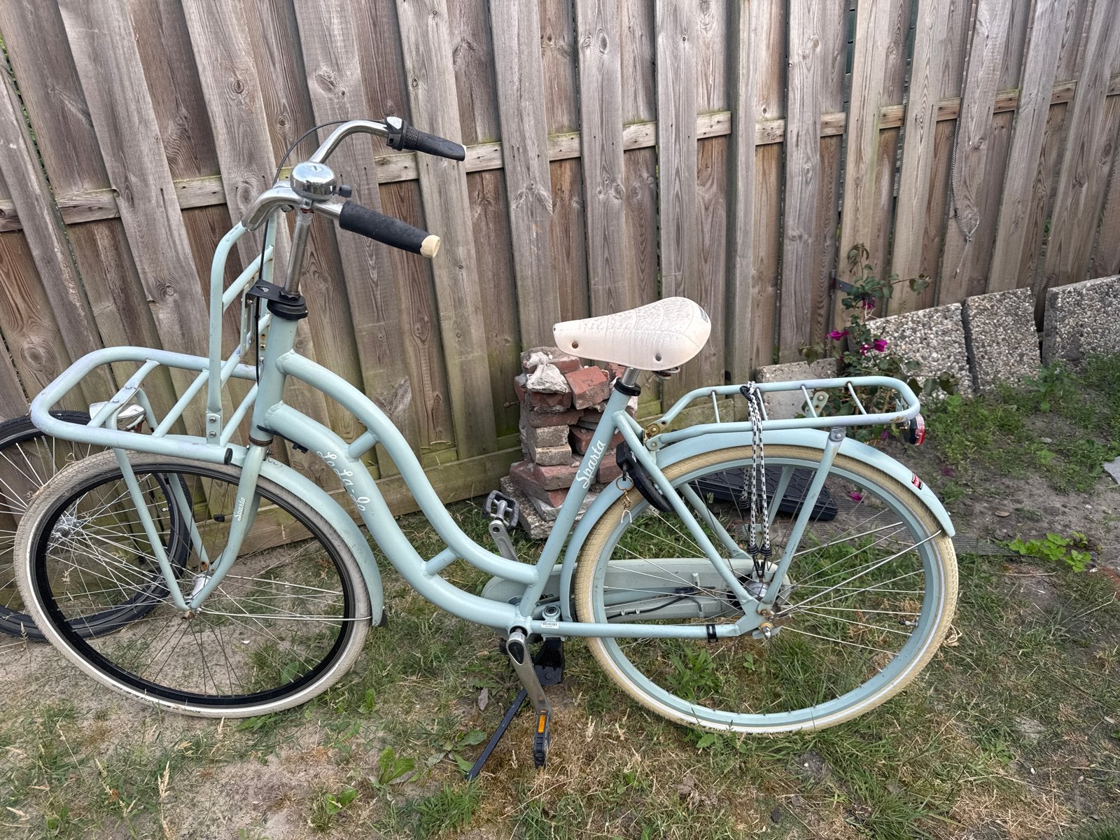 Sparta Pick-up fiets - Lichtblauw - Gebruikt, Fietsen en Brommers, Fietsen | Dames | Damesfietsen, Ophalen, Terugtraprem, Sparta
