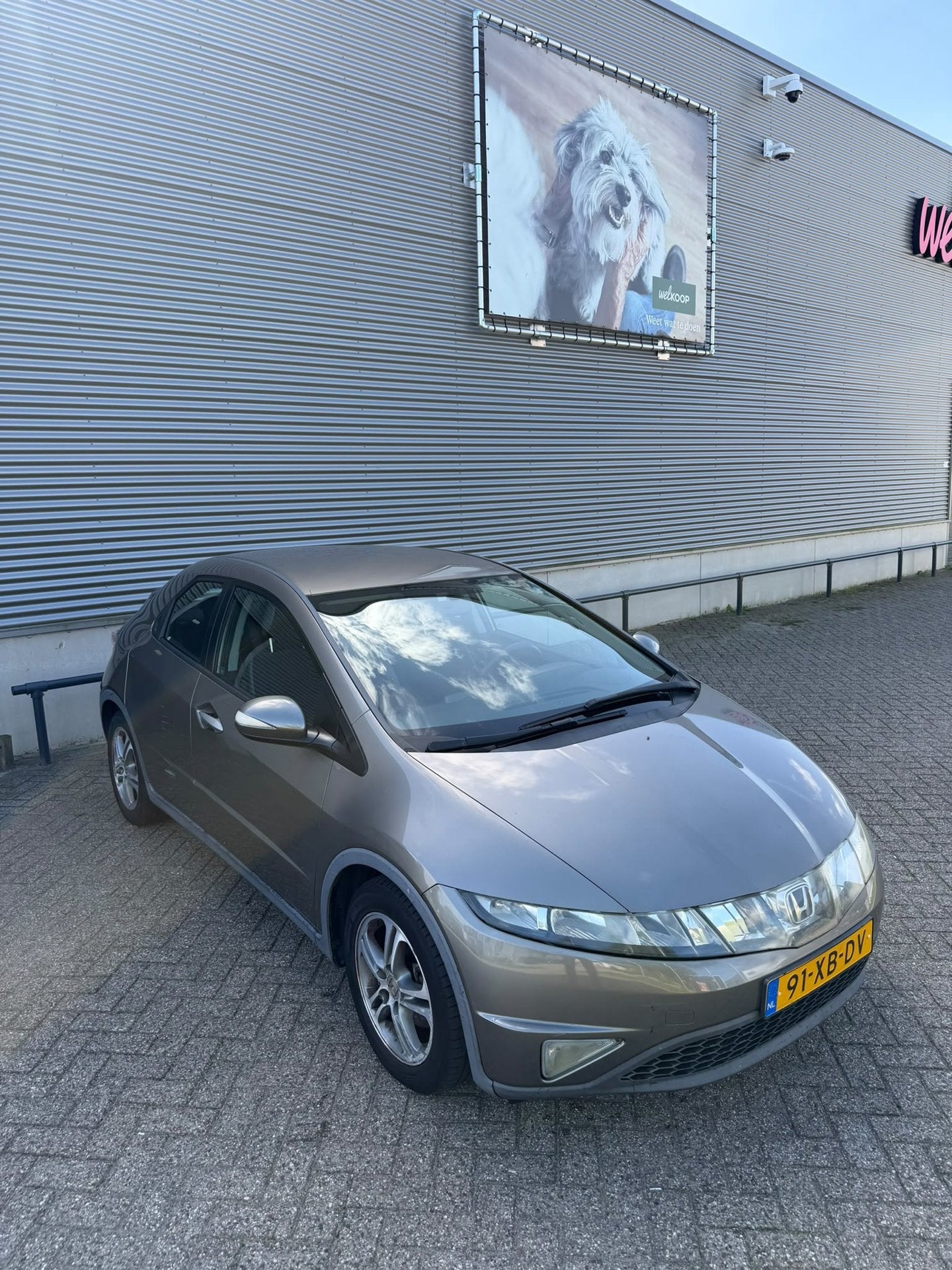 Honda Civic / Apk / Automaat / Airco / Cruise control, Auto's, Gebruikt, 4 cilinders, 49 €/maand, Origineel Nederlands