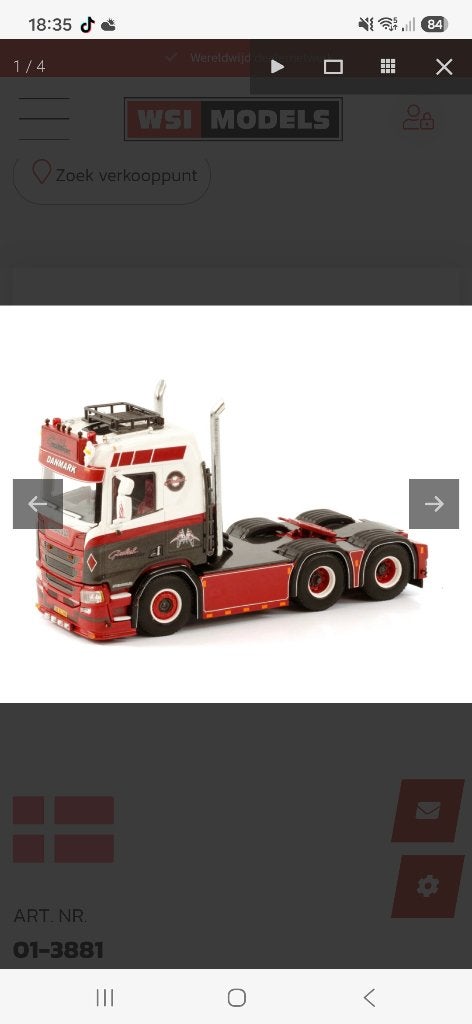 Gezocht Scania Gottlieb Wsi, Ophalen of Verzenden, Nieuw, Bus of Vrachtwagen, Wsi