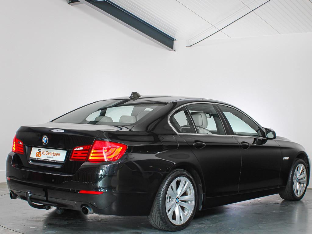 BMW 5-serie 535xi High Executive 6-Cillinder, Youngtimer, Lu, Auto's, BMW, Euro 5, Gebruikt, Zwart, Leder