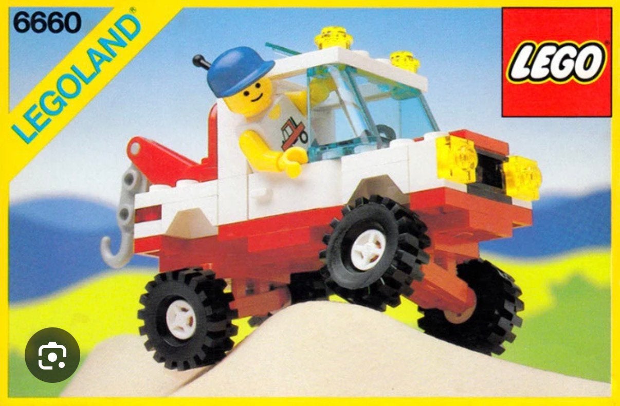 Lego 6660 ~ Hook and Haul Wrecker, Gebruikt, Overige thema's, Lego, Ophalen of Verzenden
