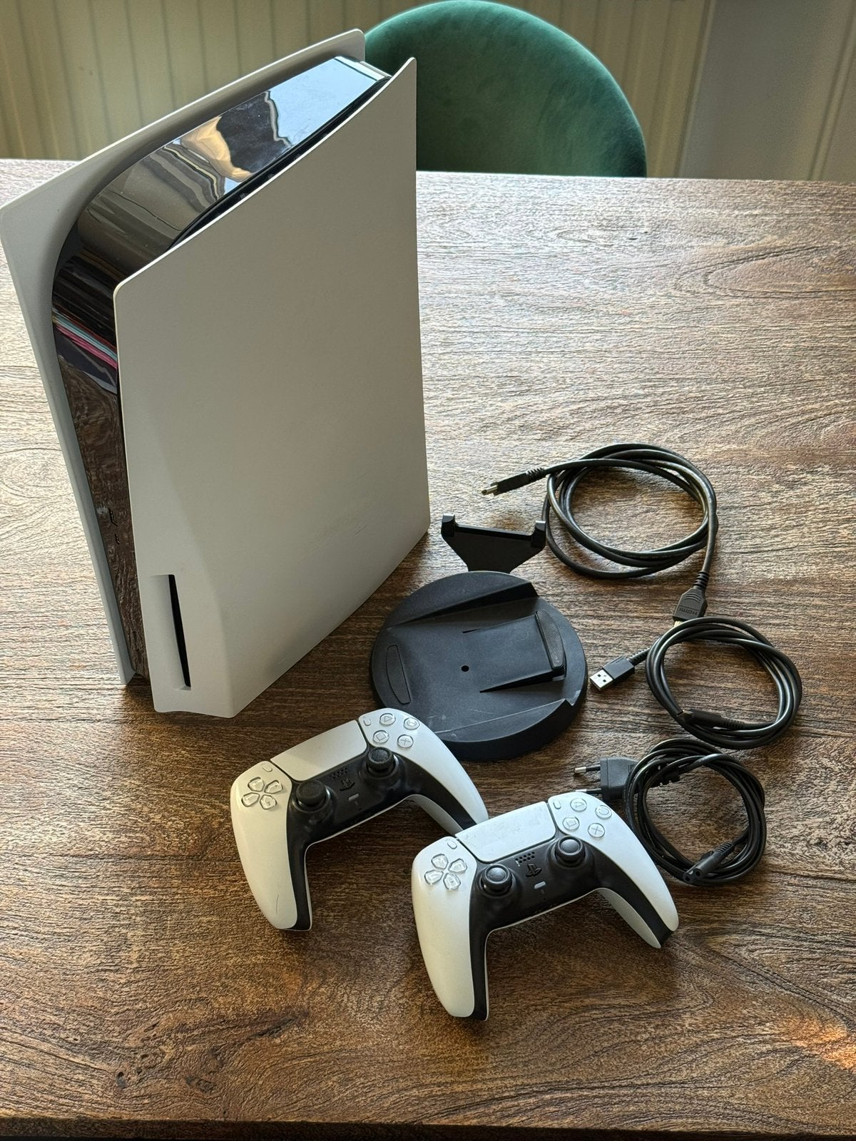 Sony PlayStation 5 Disc Edition met alle toebehoren, Ophalen, Zo goed als nieuw, Playstation 5