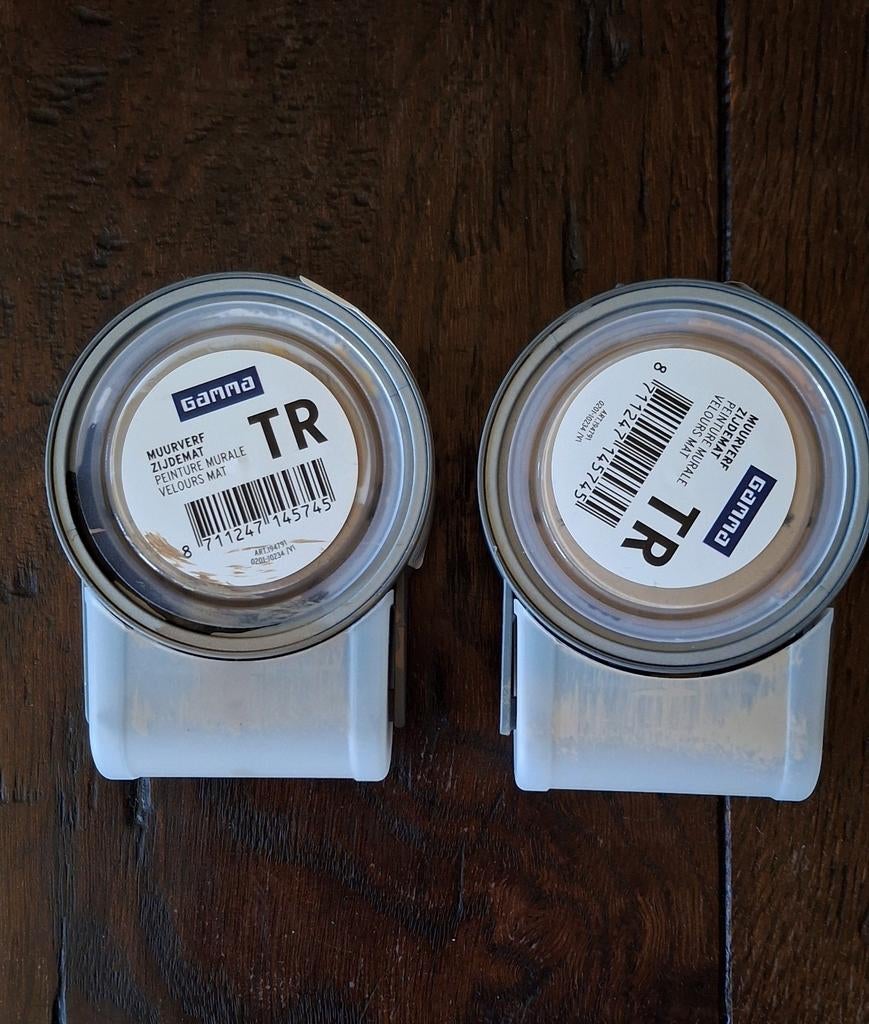 Verftesters / muurverf Gamma kleur Dadel, Bruin, Ophalen of Verzenden, Minder dan 5 liter, Verf