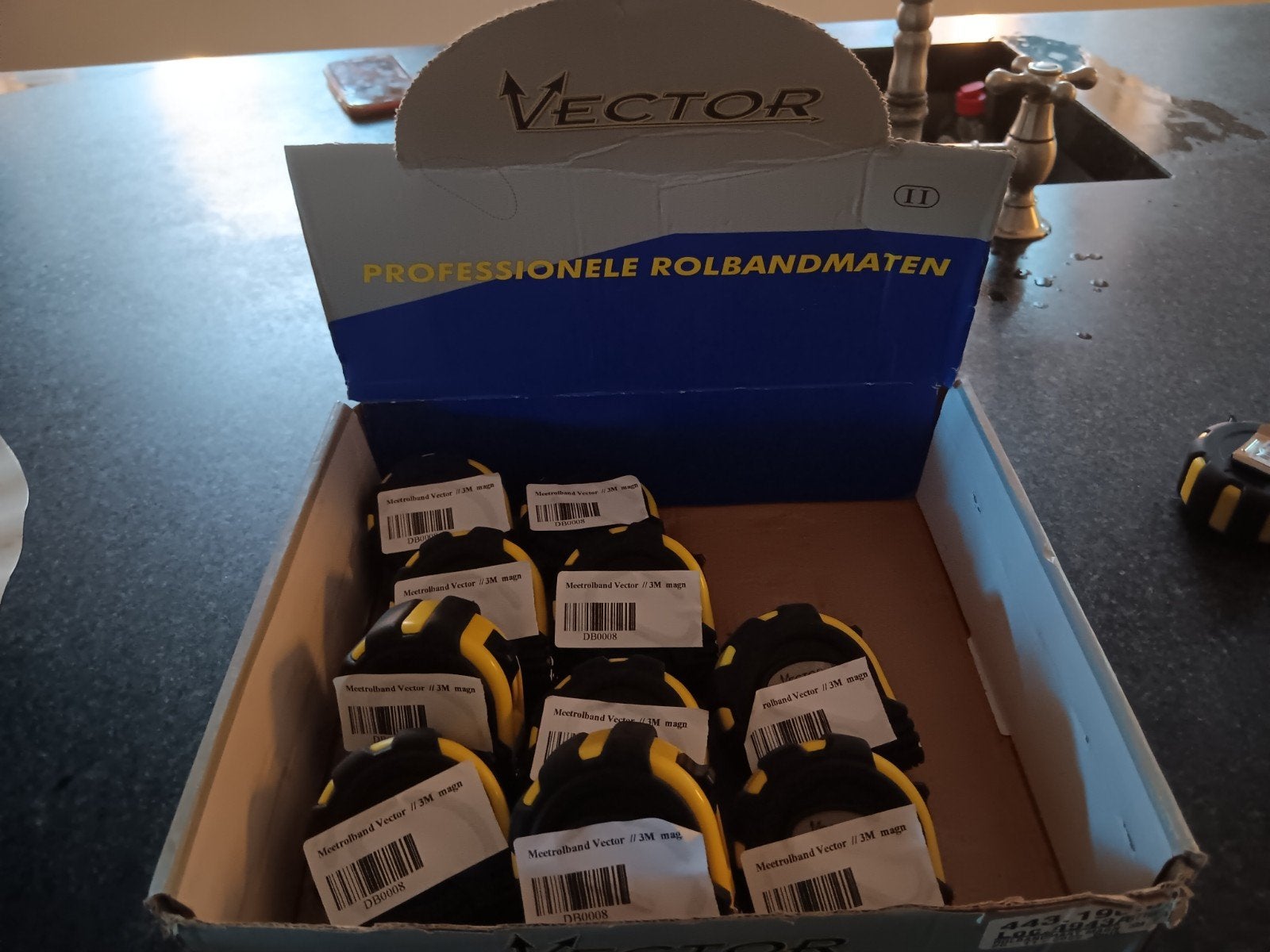 Nieuwe Vector Rolbandmaten 3M - 10 stuks, Ophalen of Verzenden, Nieuw, Afstand