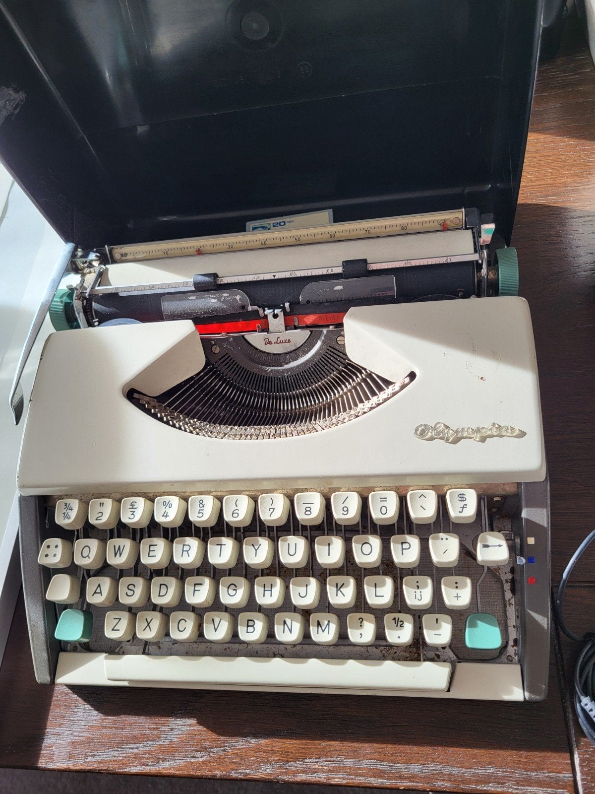 Olympia SF De Luxe, Ophalen, Gebruikt