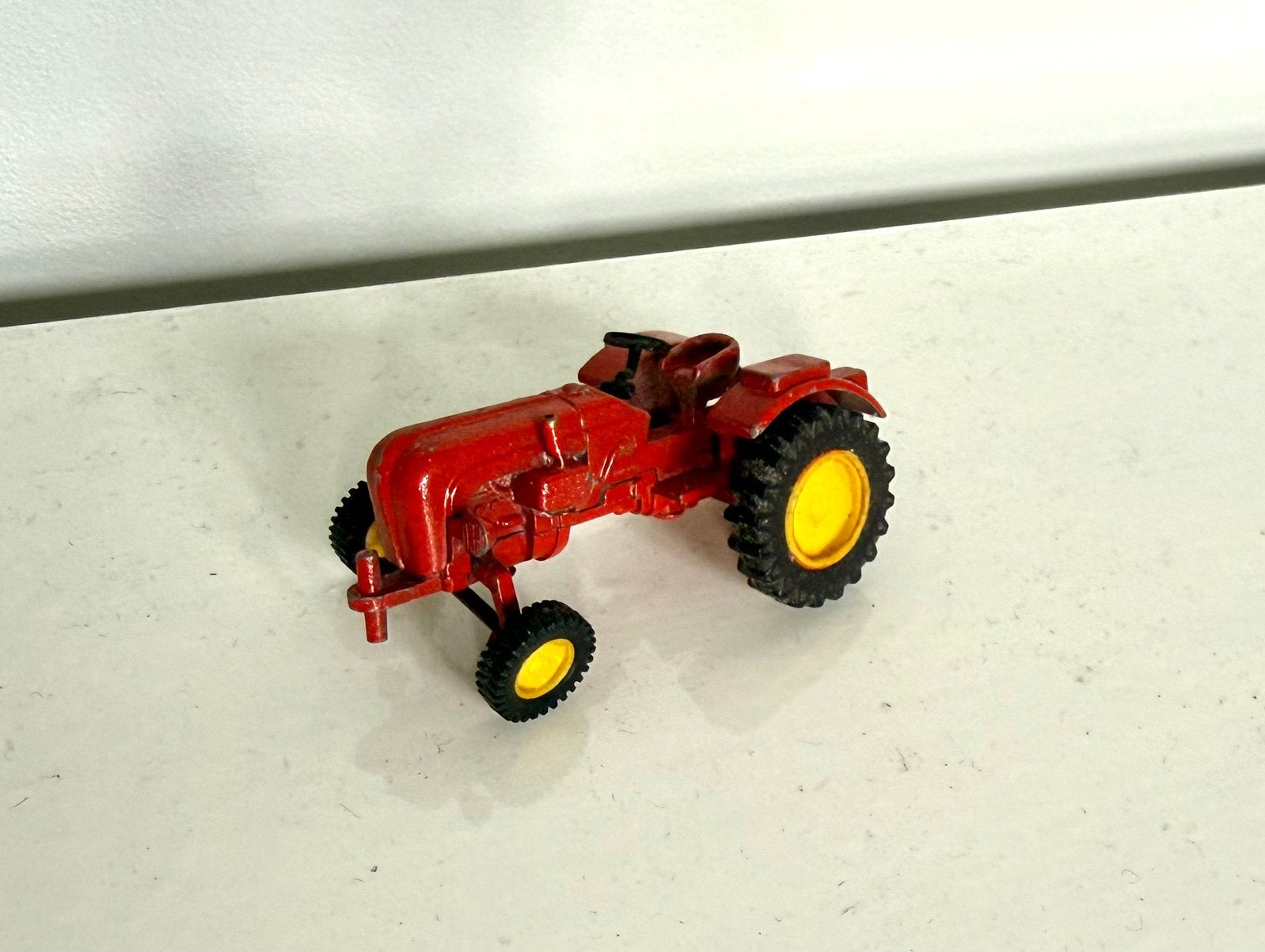Siku V18 oude Porsche Diesel tractor, Verzenden, Gebruikt, Hijskraan, Tractor of Landbouw, SIKU
