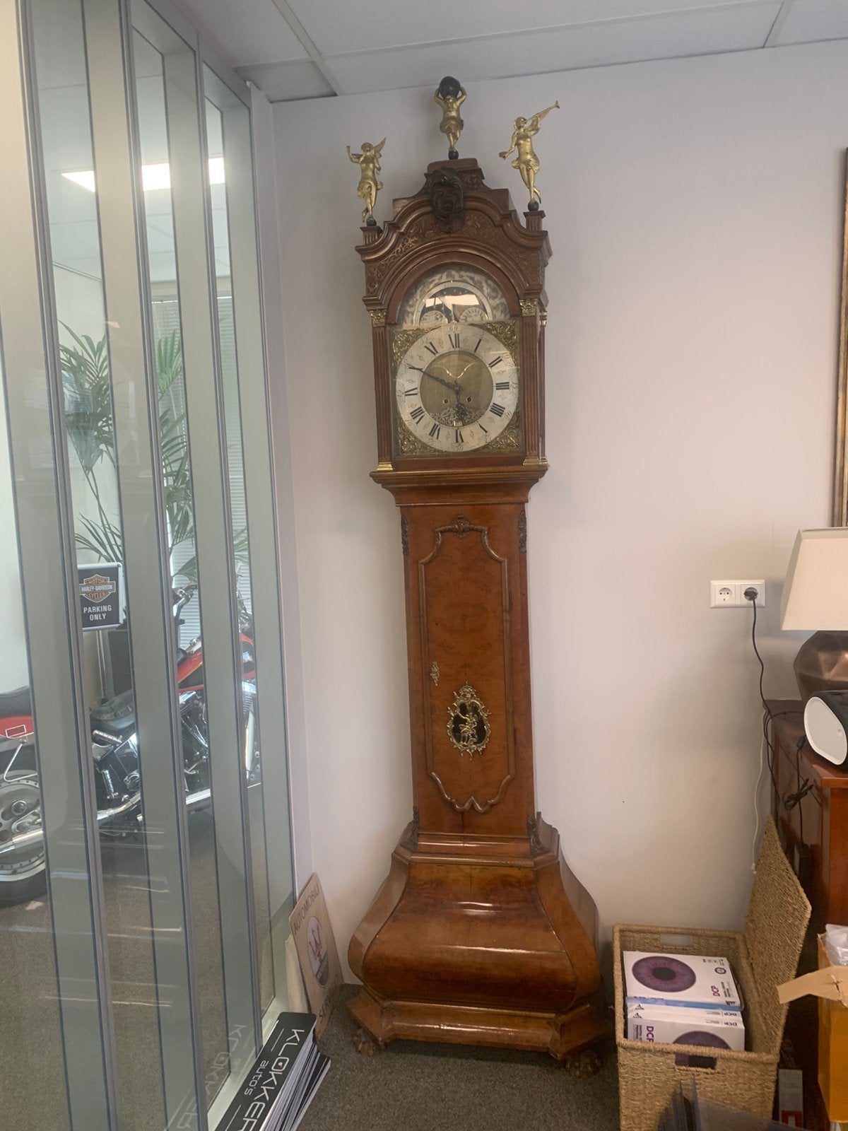 Antiek amsterdams staand horloge paulus bramer, Ophalen