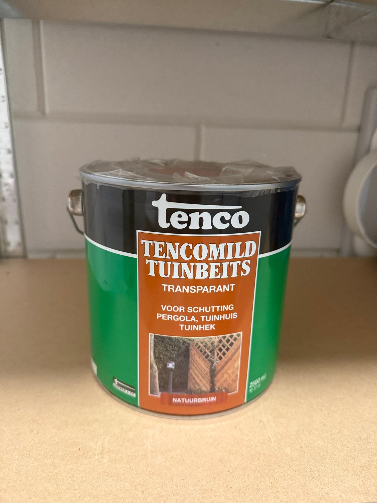 Tenco Tuinbeits Transparant Natuurbruin - Nieuw, Ophalen, Bruin, Nieuw, Beits