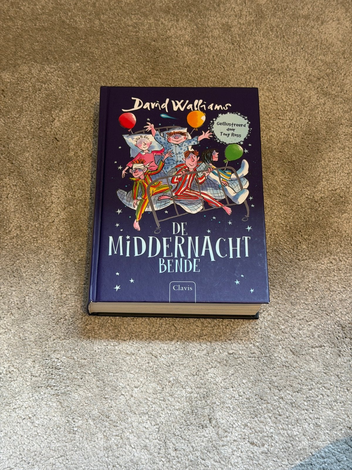 David Walliams - De Middernacht Bende (Zo goed als nieuw), Boeken, Ophalen of Verzenden, Zo goed als nieuw, Fictie algemeen