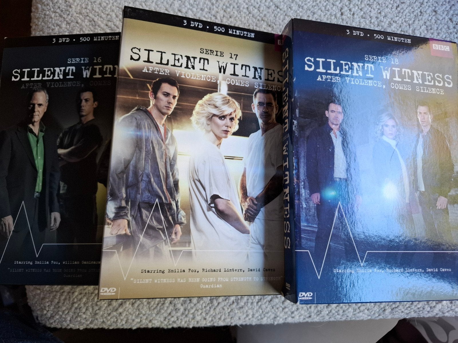 silent witness 16  17  en 18   7,50 per deel, Vanaf 16 jaar, Ophalen of Verzenden, Zo goed als nieuw