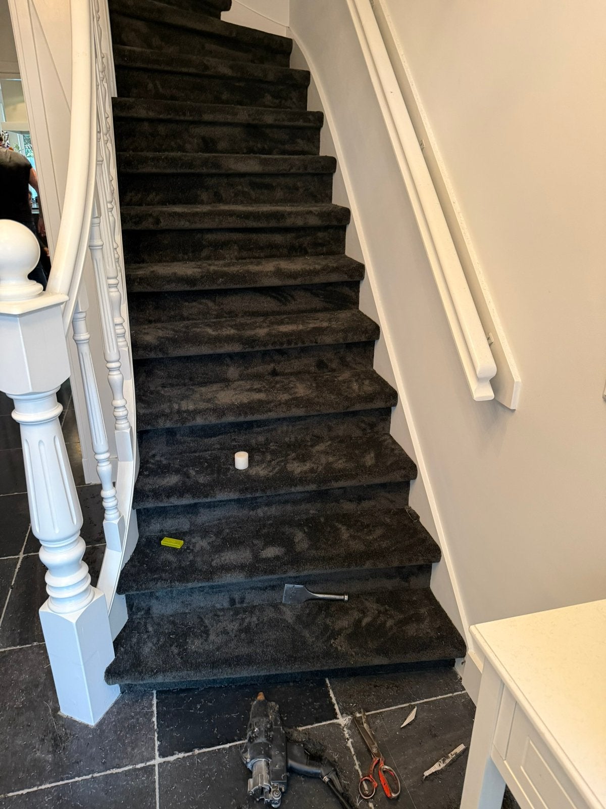 TRAPPEN BEKLEDEN INC TAPIJT €375 TRAP STOFFEREN ACTIE OP=OP, Ophalen of Verzenden, Nieuw, 75 m² of meer, Tapijt