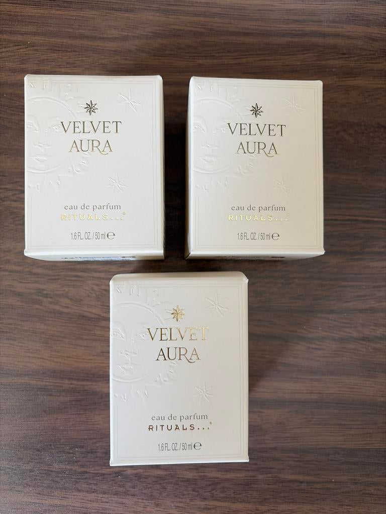 Rituals Velvet Aura Eau de Parfum - 3x 50ml, Ophalen of Verzenden, Nieuw