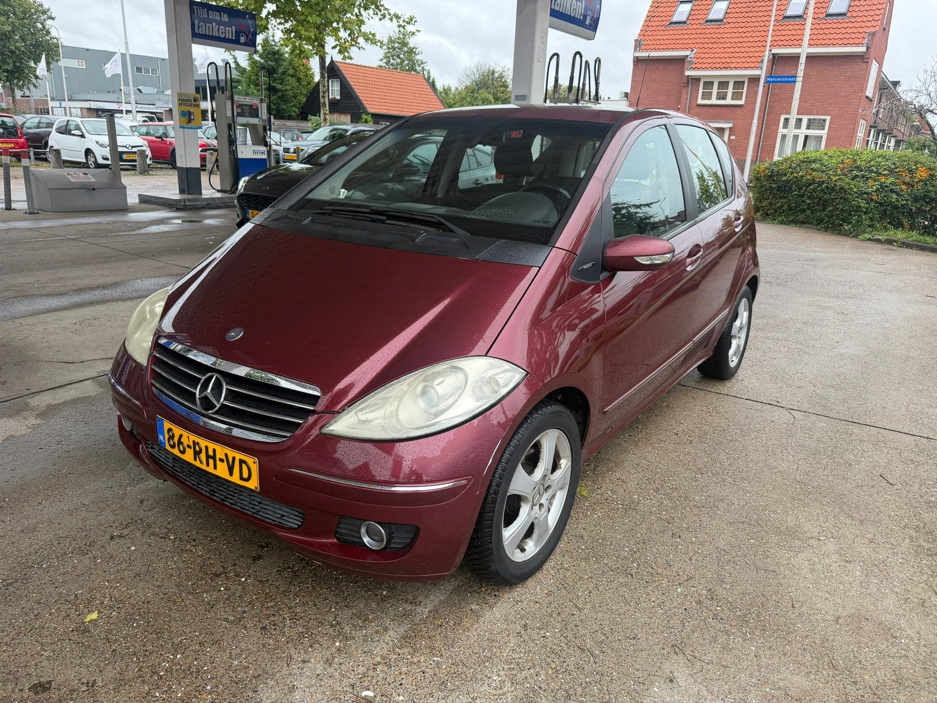 Mercedes-Benz A-klasse 150 Avantgarde AUTOMAAT, Auto's, Voorwielaandrijving, Zwart, 400 kg, Origineel Nederlands