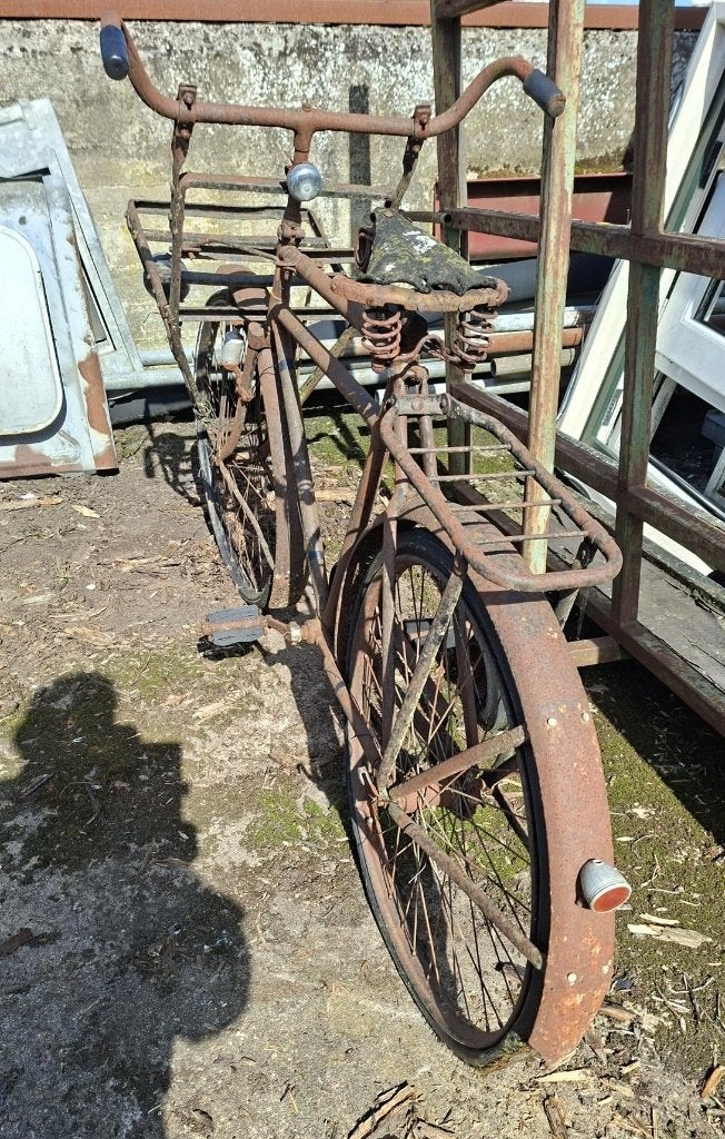 Vintage Transportfiets - Opknapper of Decoratie, Fietsen en Brommers, Fietsen | Oldtimers, Ophalen, Terugtraprem, Jaren '20 of ouder