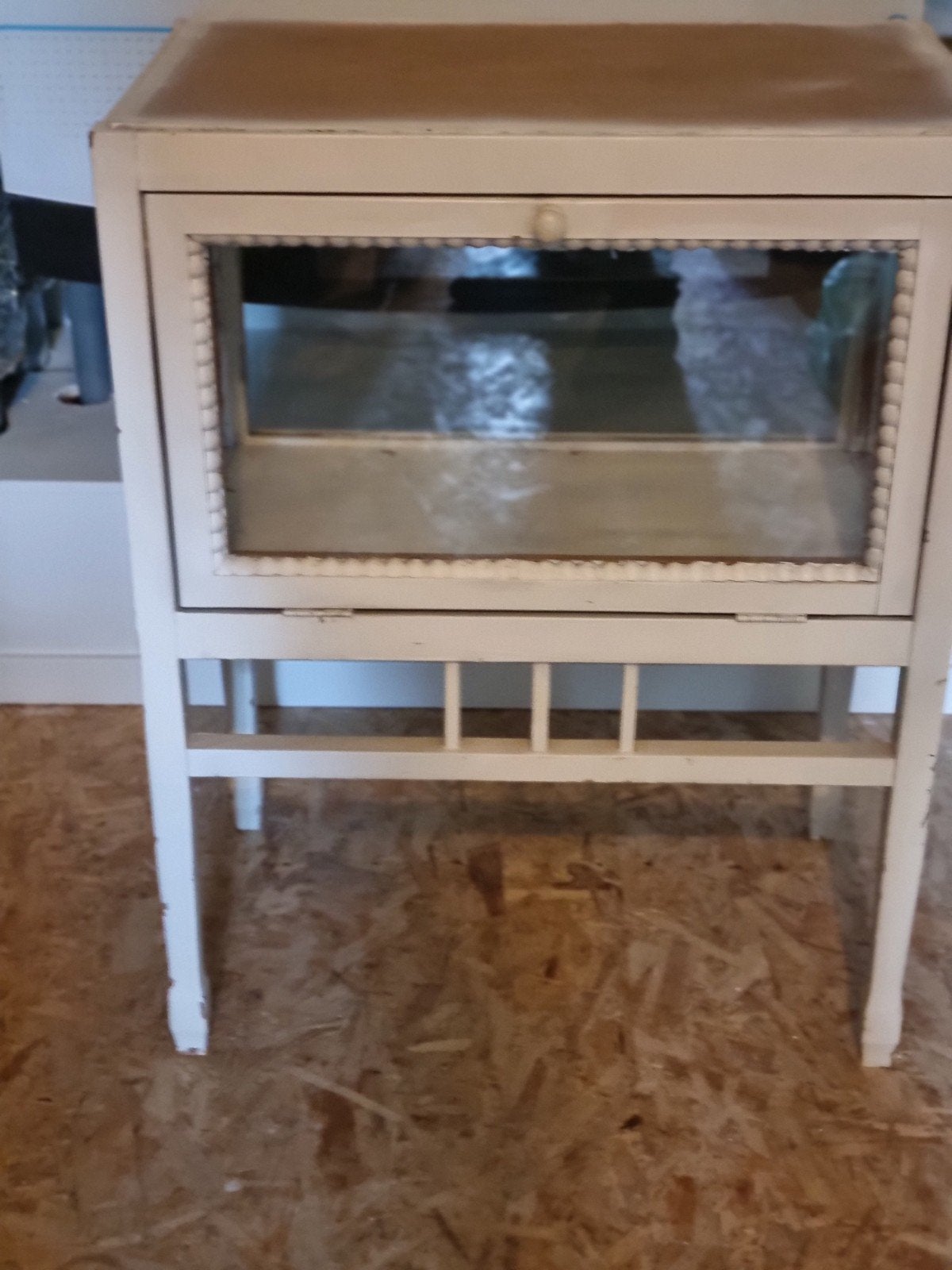 Theekastje, Opbergruimte, Gebruikt, Hout, Secretaire